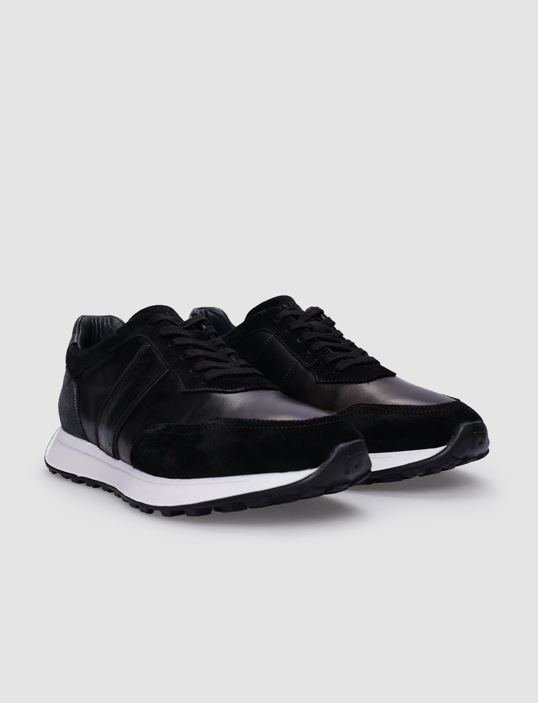 %100 Hakiki Deri Siyah Erkek Ayakkabı