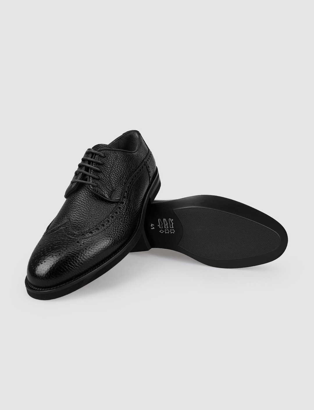 %100 Hakiki Deri Siyah Erkek Ayakkabı