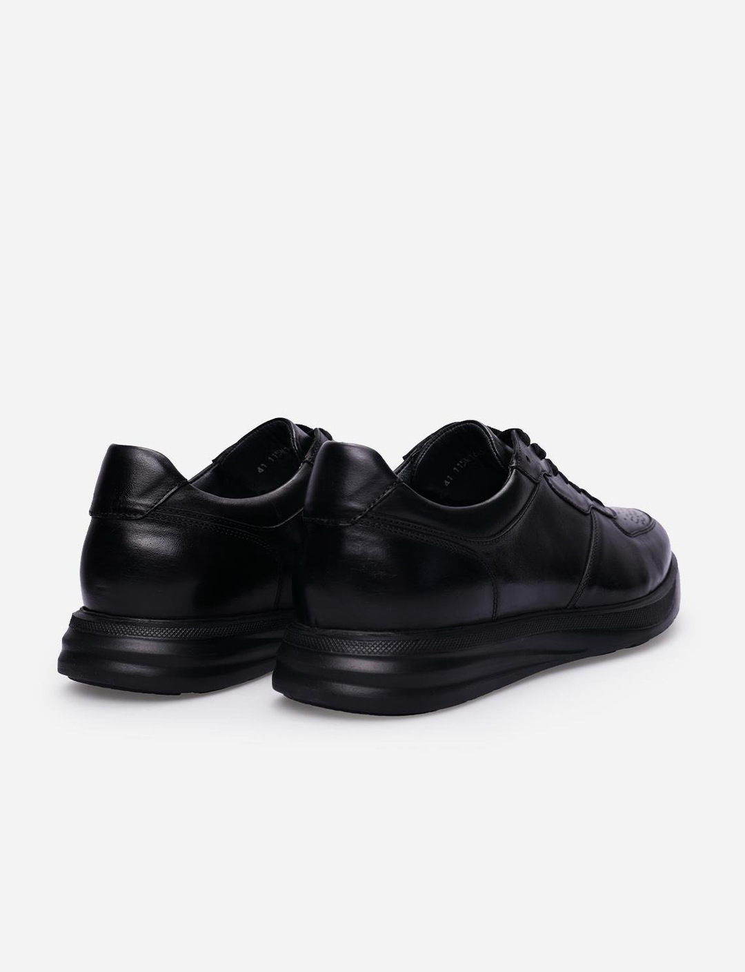 %100 Hakiki Deri Siyah Erkek Ayakkabı