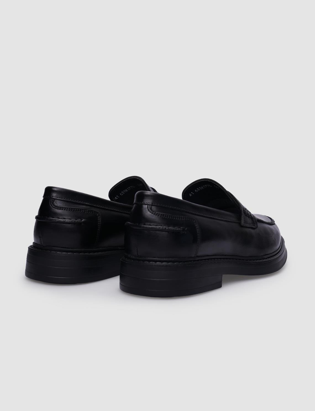 %100 Hakiki Deri Siyah Erkek Ayakkabı