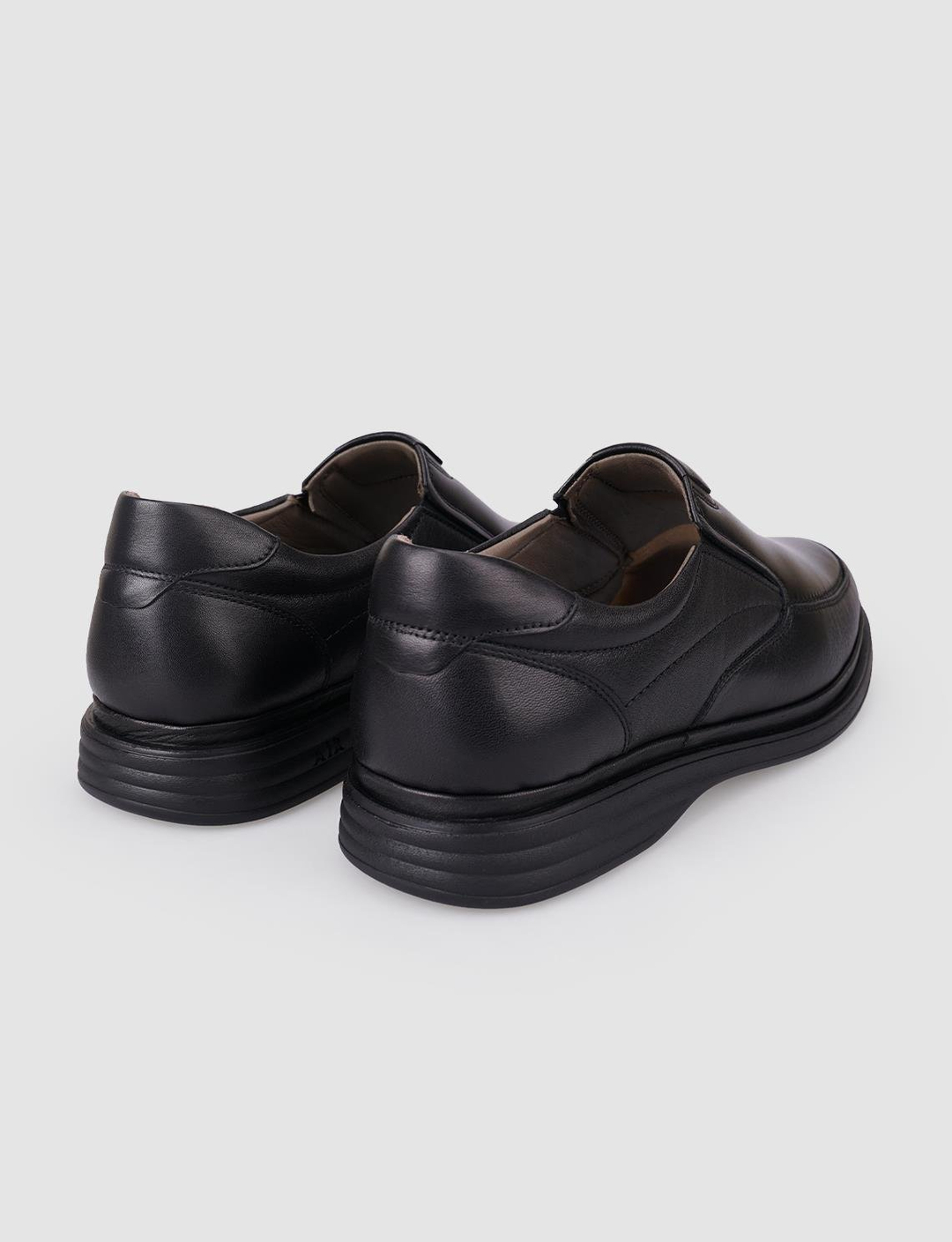 %100 Hakiki Deri Siyah Erkek Ayakkabı