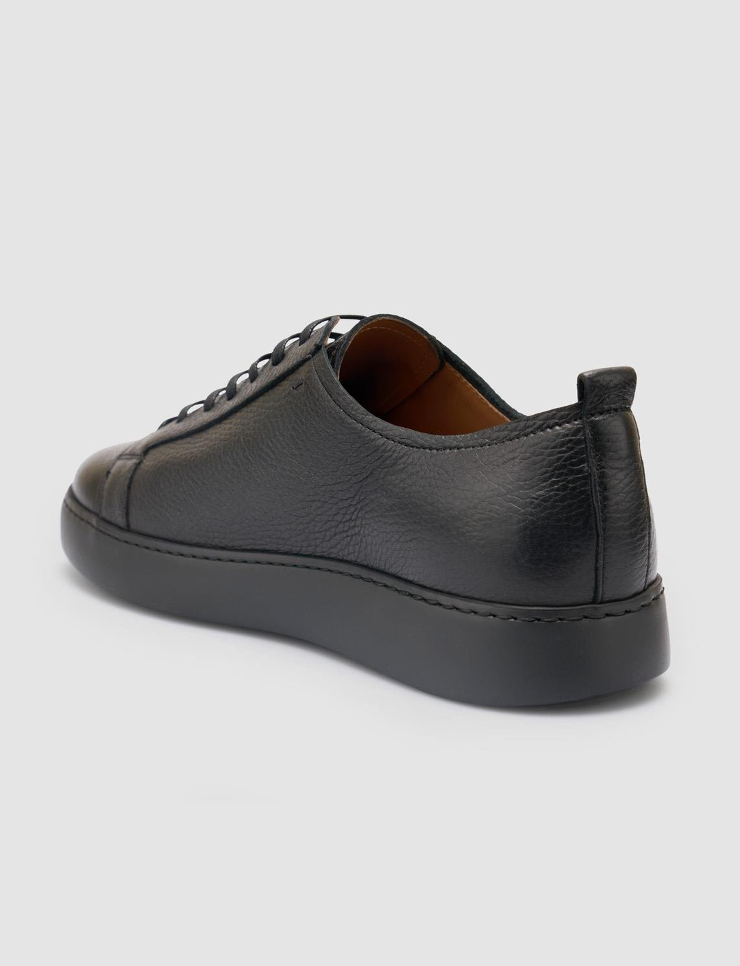 %100 Hakiki Deri Siyah Erkek Ayakkabı