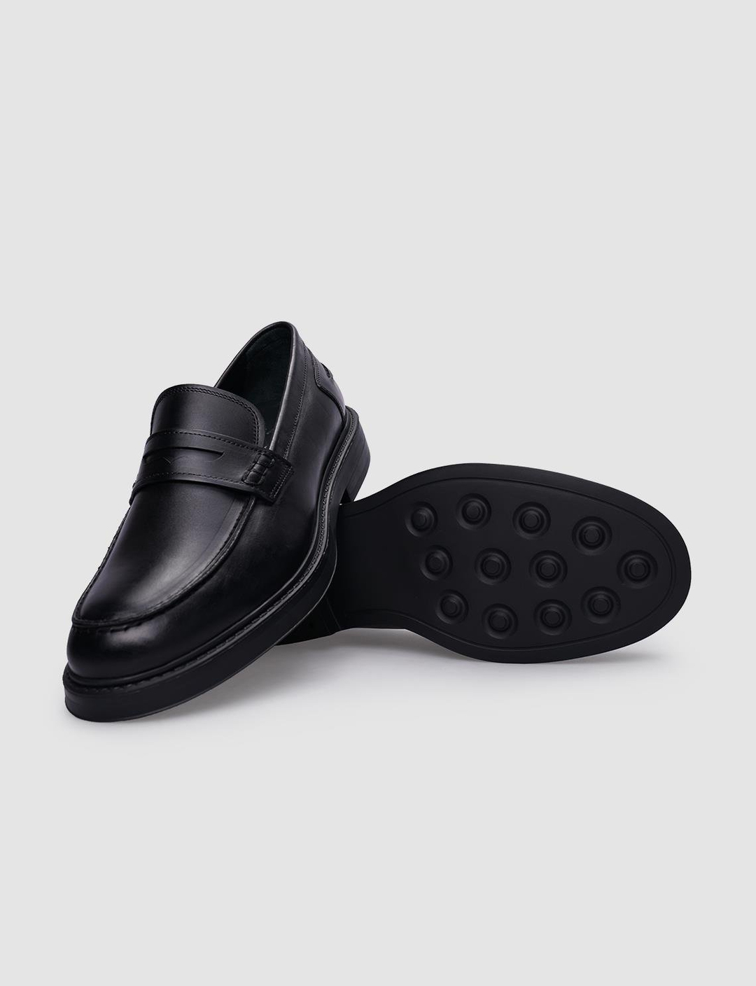 %100 Hakiki Deri Siyah Erkek Ayakkabı