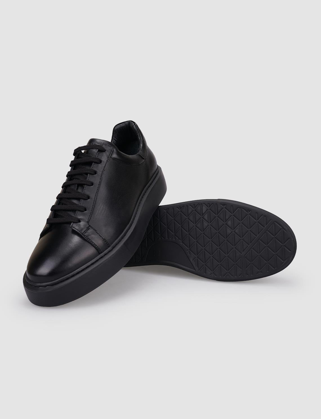 %100 Hakiki Deri Siyah Erkek Ayakkabı