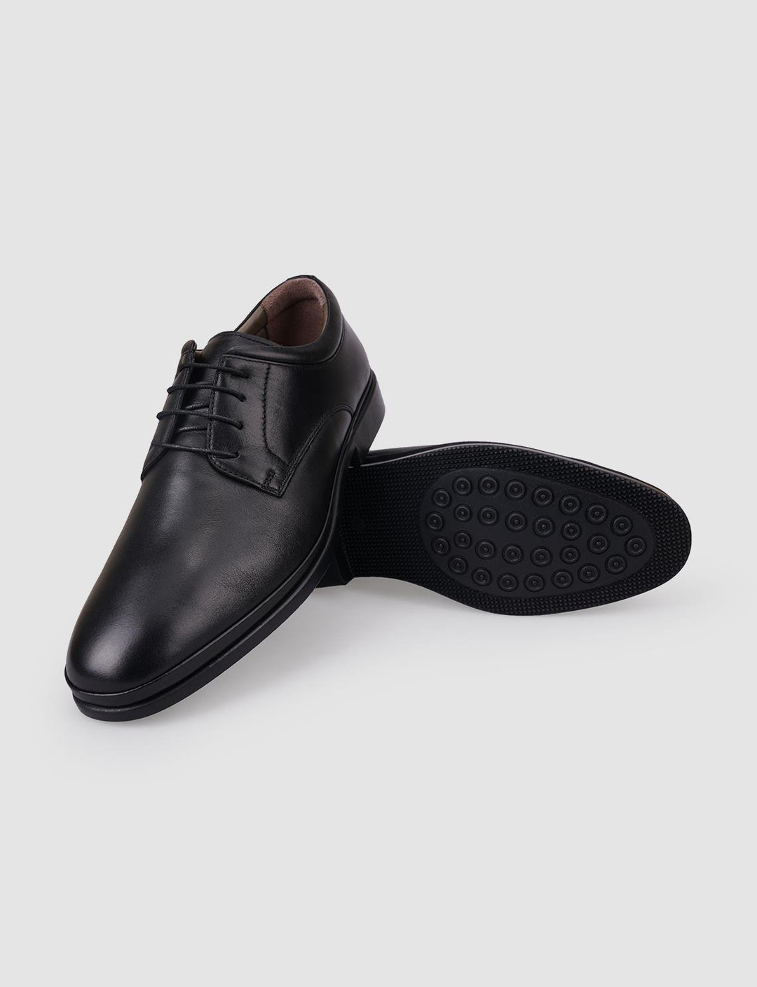 %100 Hakiki Deri Siyah Erkek Ayakkabı