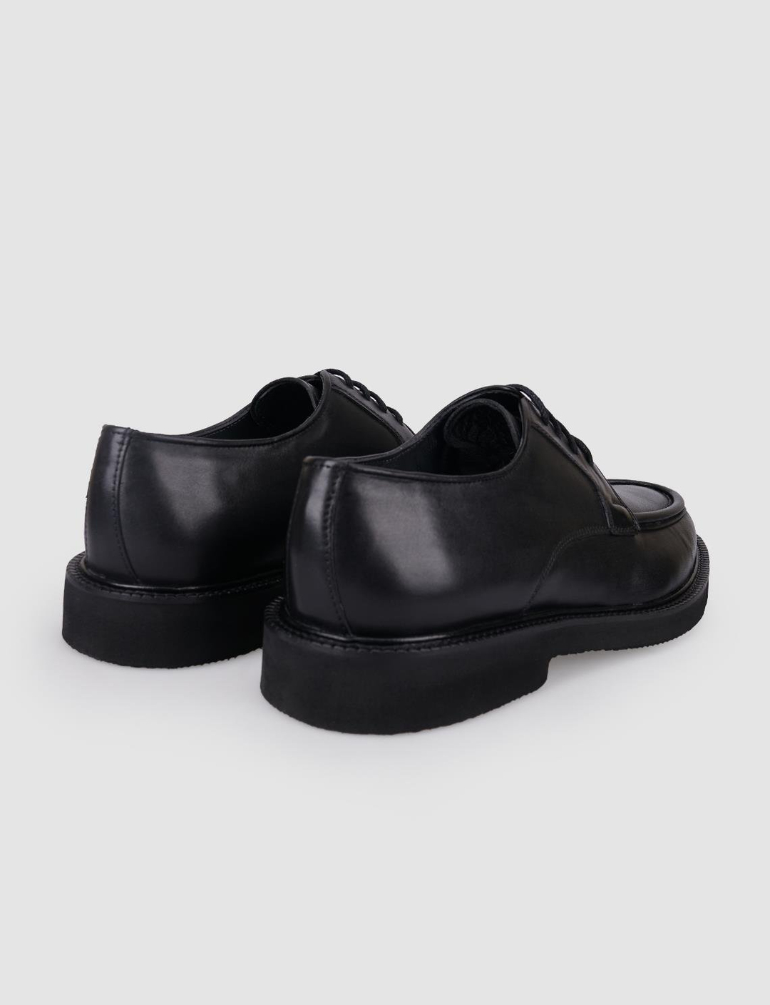 %100 Hakiki Deri Siyah Erkek Ayakkabı