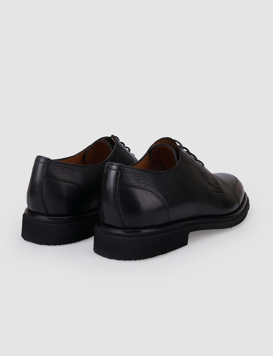 %100 Hakiki Deri Siyah Erkek Ayakkabı