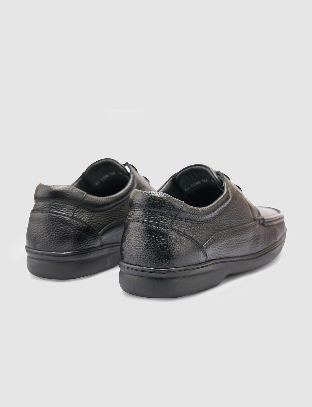 %100 Hakiki Deri Siyah Erkek Ayakkabı