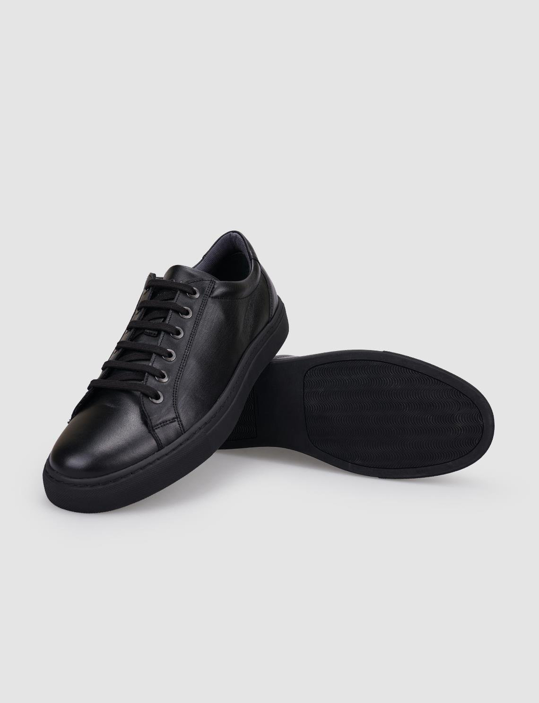 %100 Hakiki Deri Siyah Erkek Ayakkabı