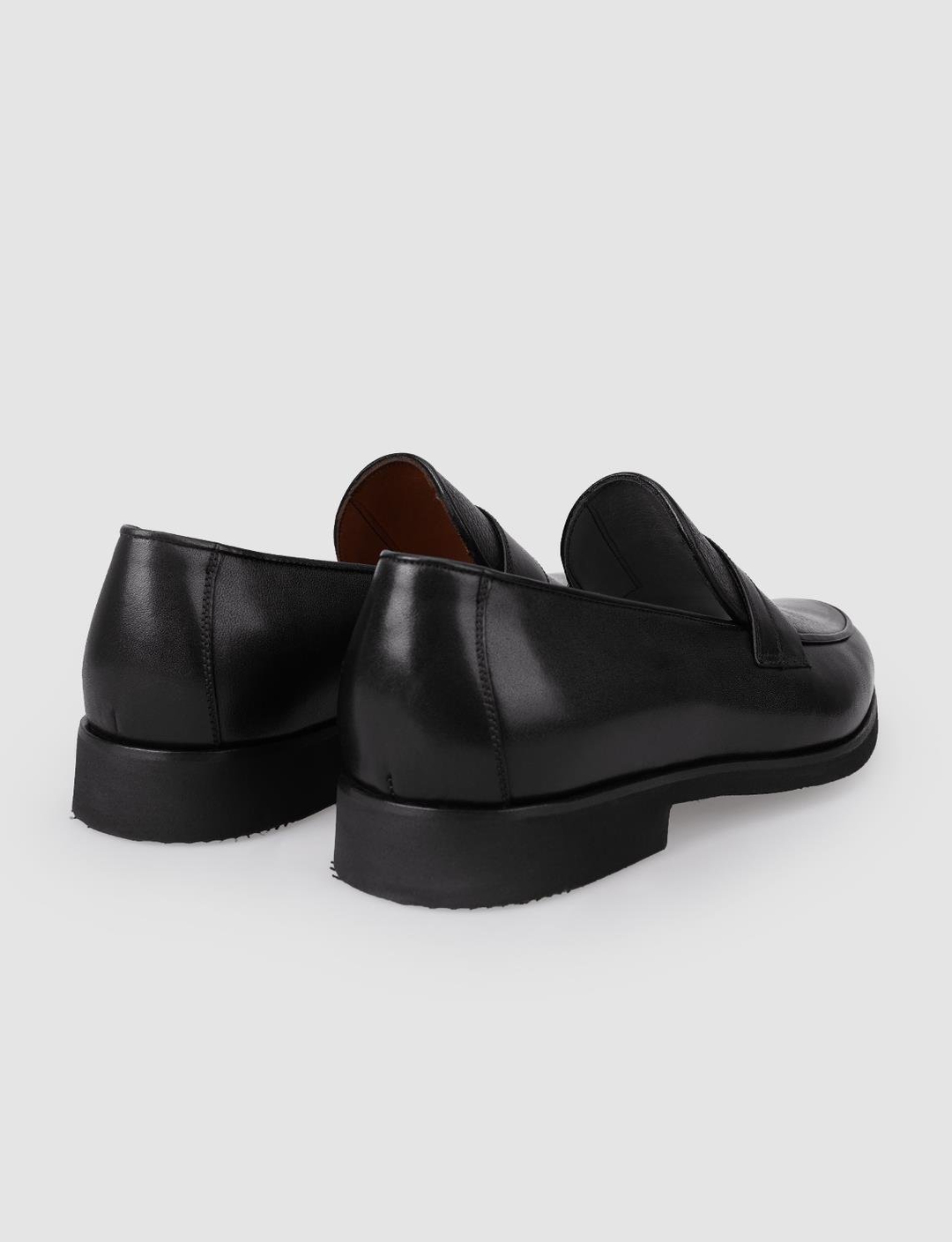 %100 Hakiki Deri Siyah Erkek Ayakkabı