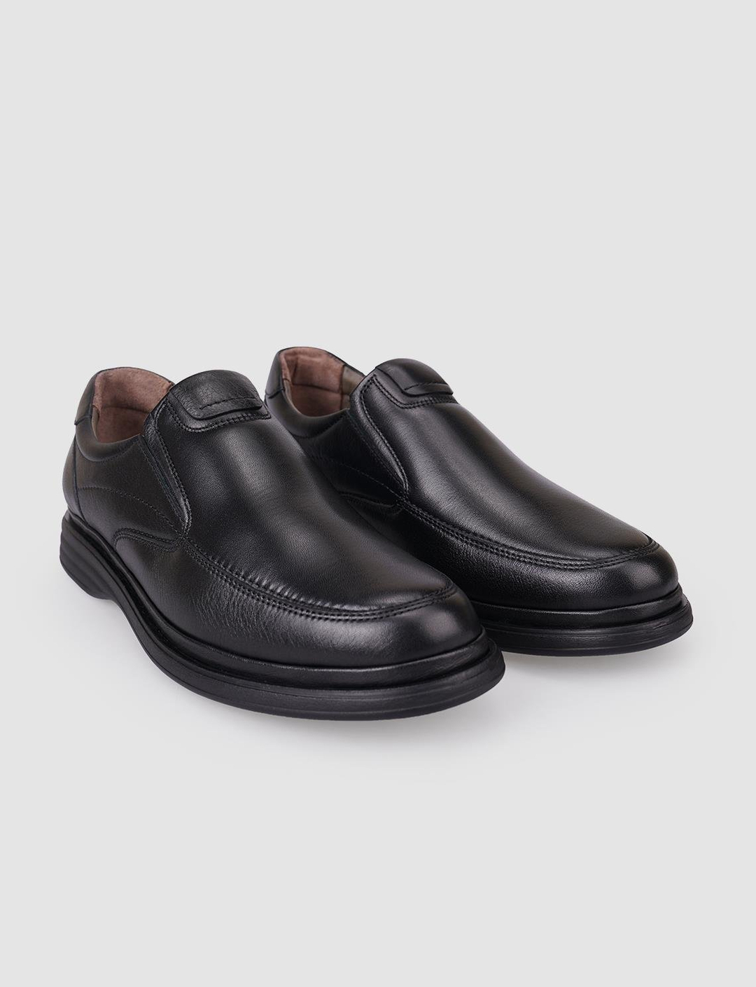 %100 Hakiki Deri Siyah Erkek Ayakkabı