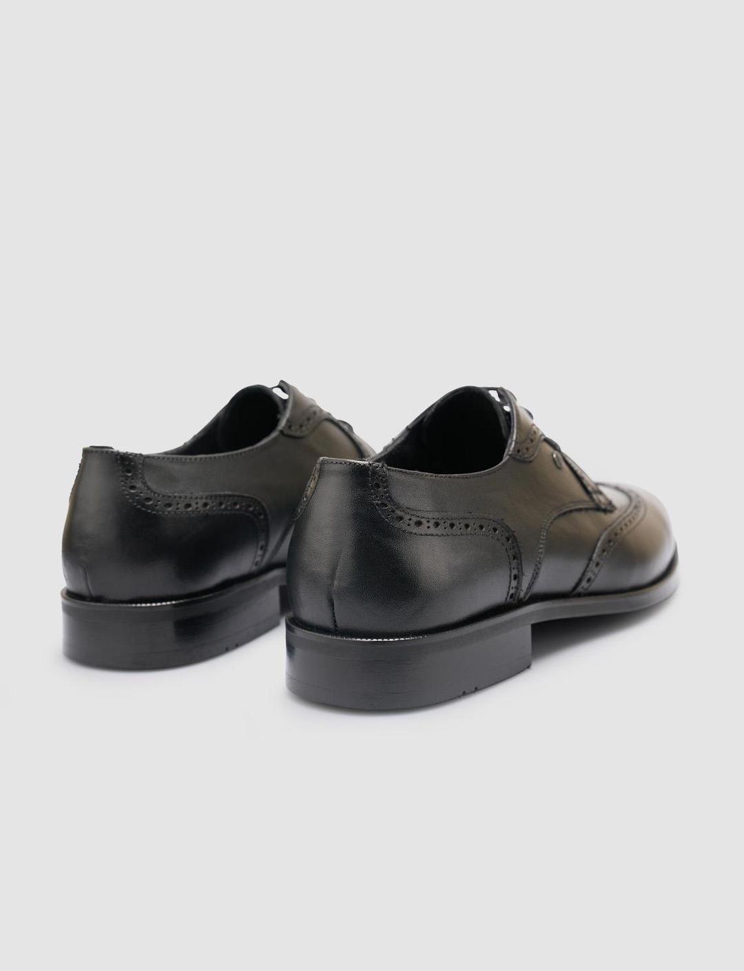 %100 Hakiki Deri Siyah Erkek Ayakkabı