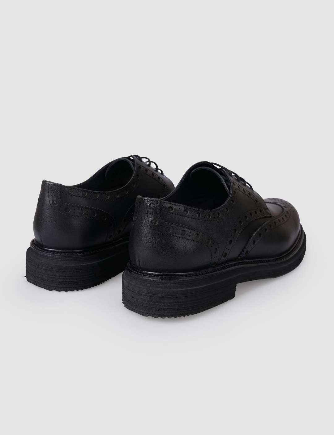 %100 Hakiki Deri Siyah Erkek Ayakkabı