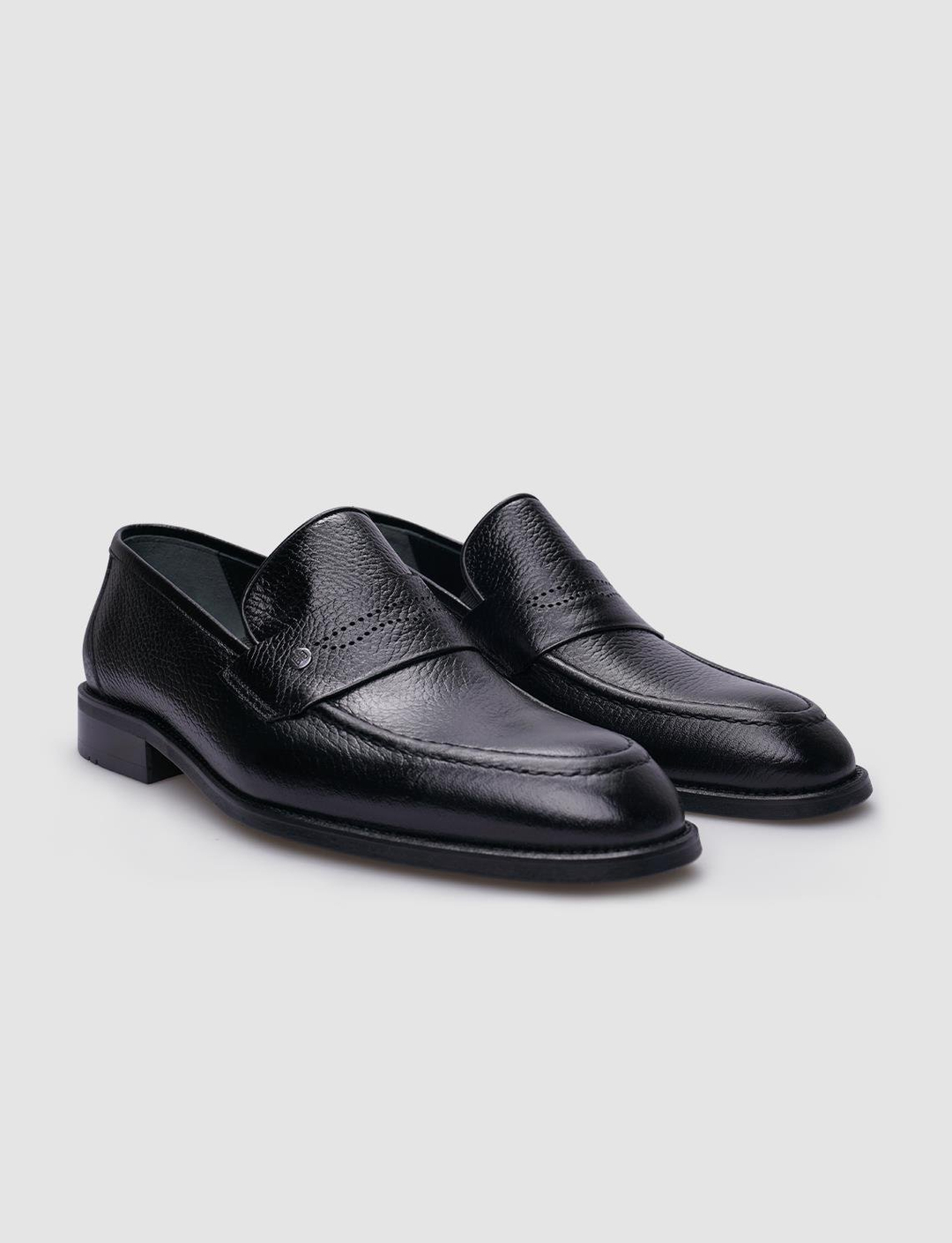 %100 Hakiki Deri Siyah Erkek Ayakkabı