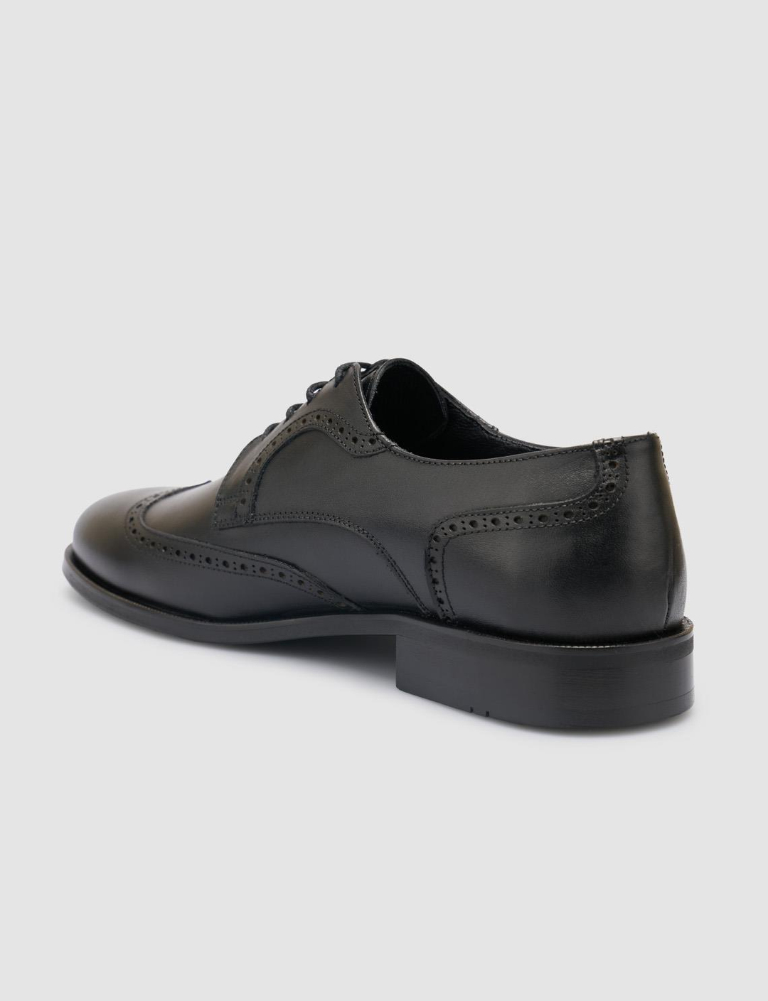 %100 Hakiki Deri Siyah Erkek Ayakkabı