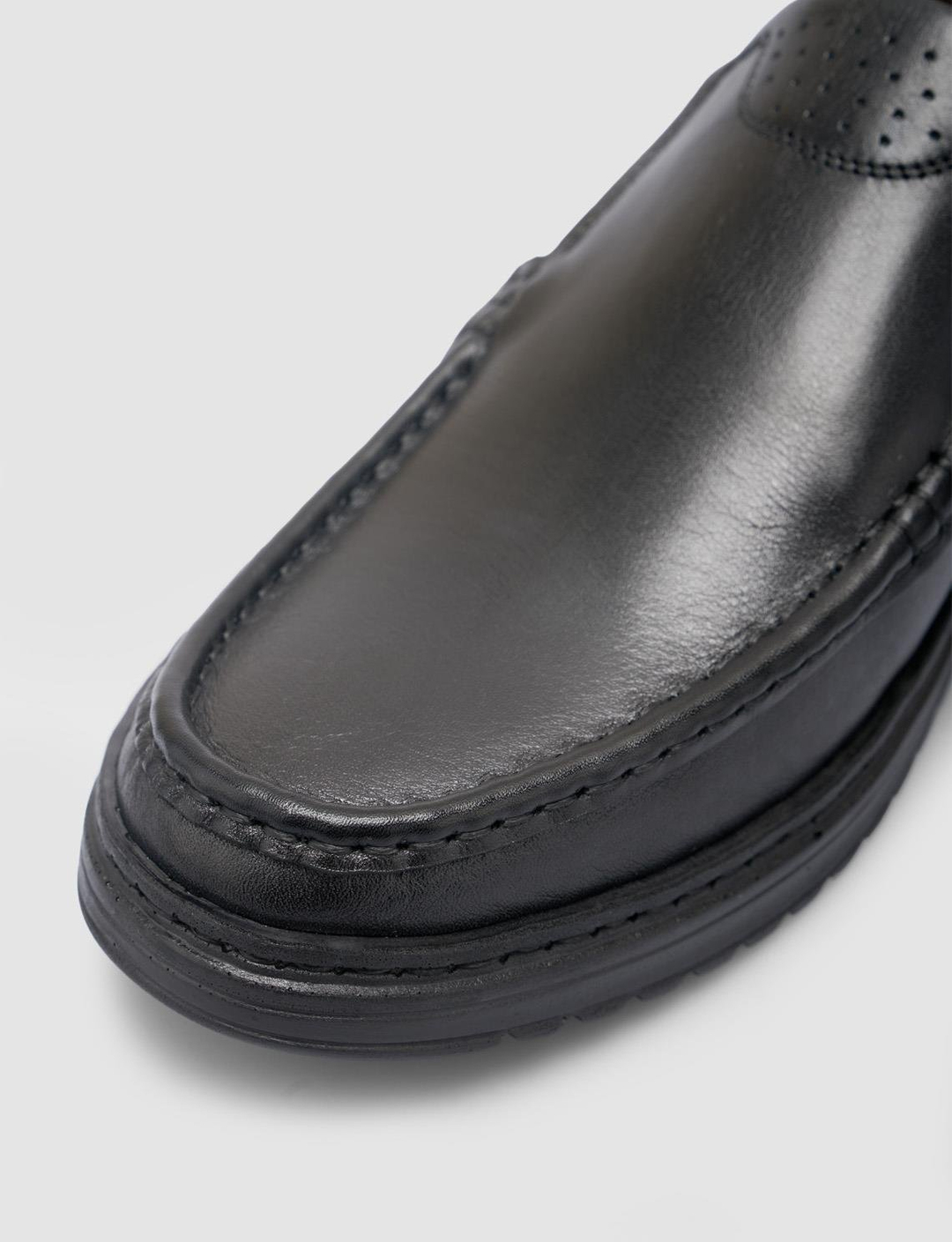 %100 Hakiki Deri Siyah Erkek Ayakkabı