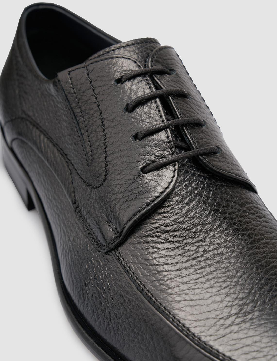 %100 Hakiki Deri Siyah Erkek Ayakkabı