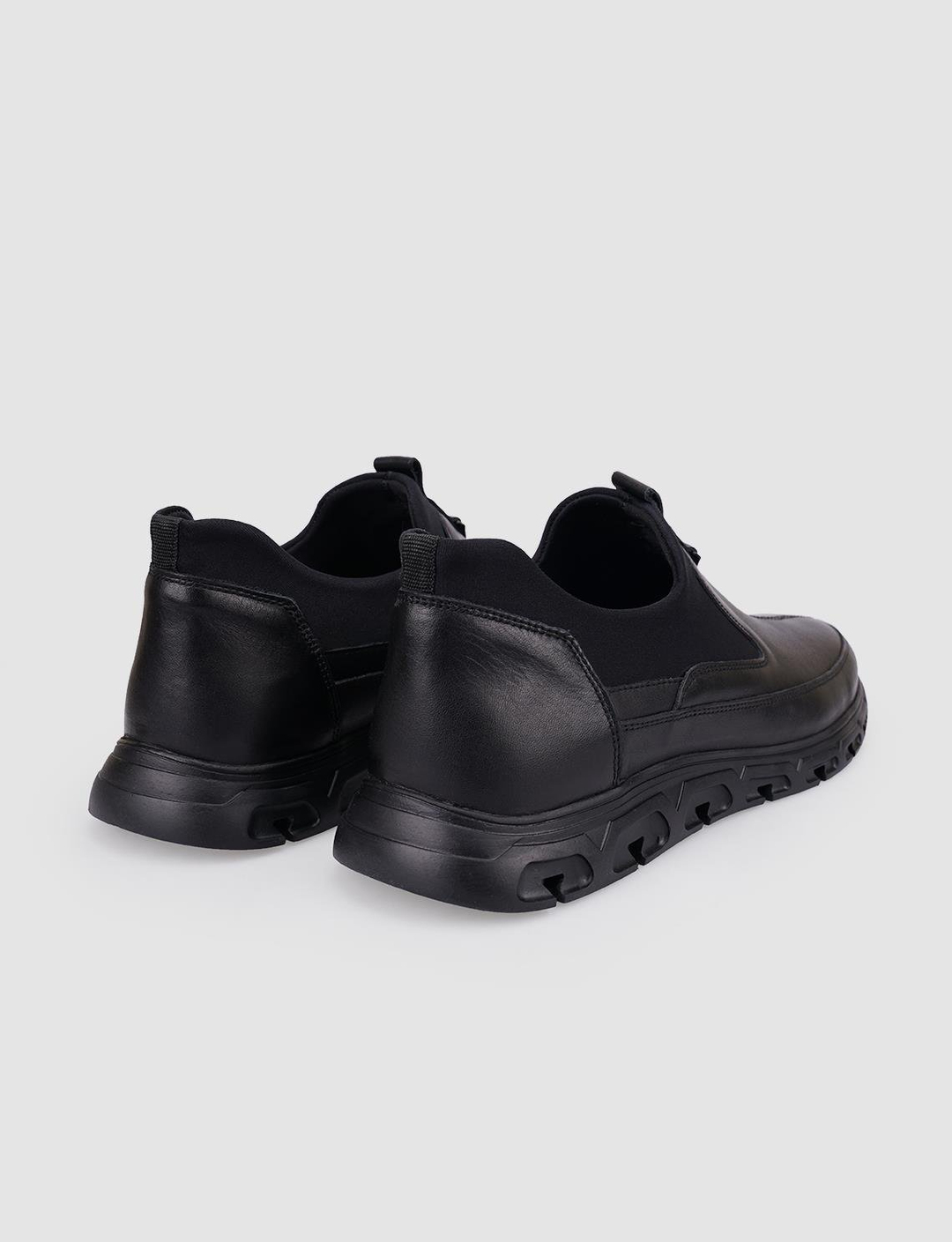 %100 Hakiki Deri Siyah Erkek Ayakkabı