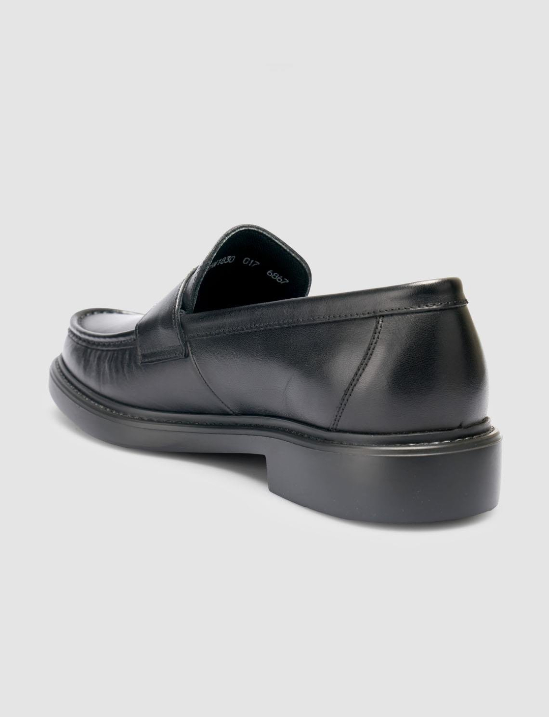 %100 Hakiki Deri Siyah Erkek Ayakkabı