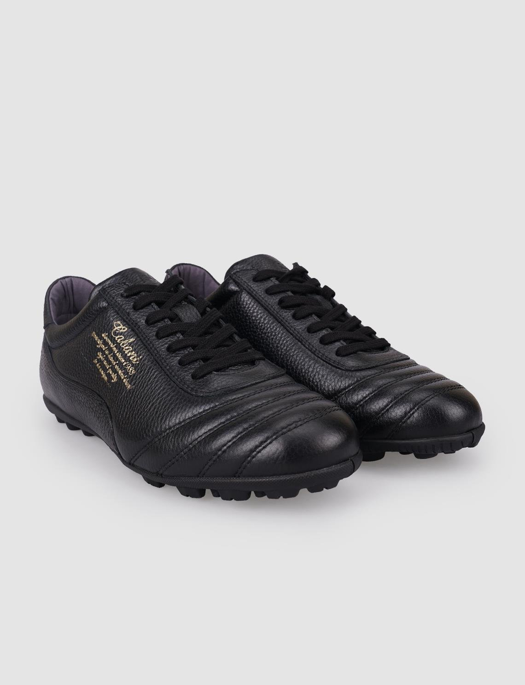 %100 Hakiki Deri Siyah Erkek Halı Saha Ayakkabısı