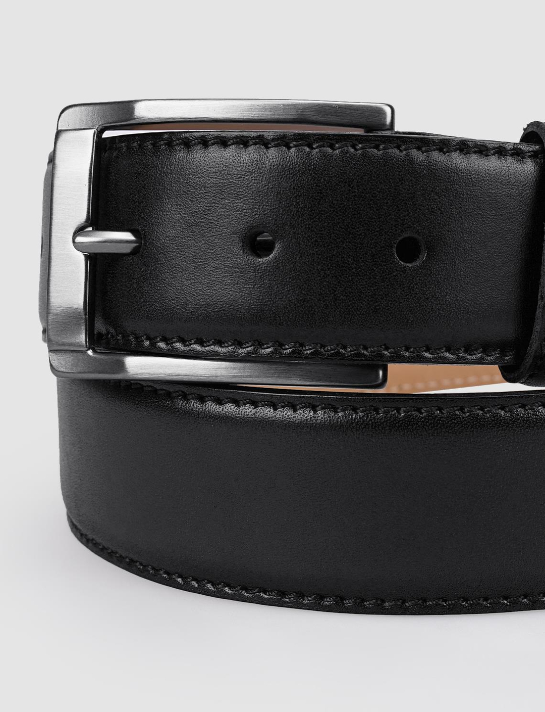 %100 Hakiki Deri Siyah Erkek Kemer