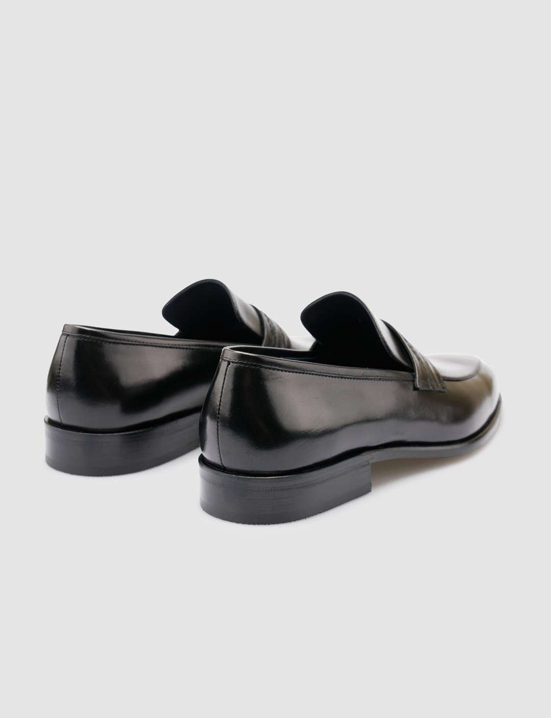 %100 Hakiki Deri Siyah Erkek Klasik Ayakkabı