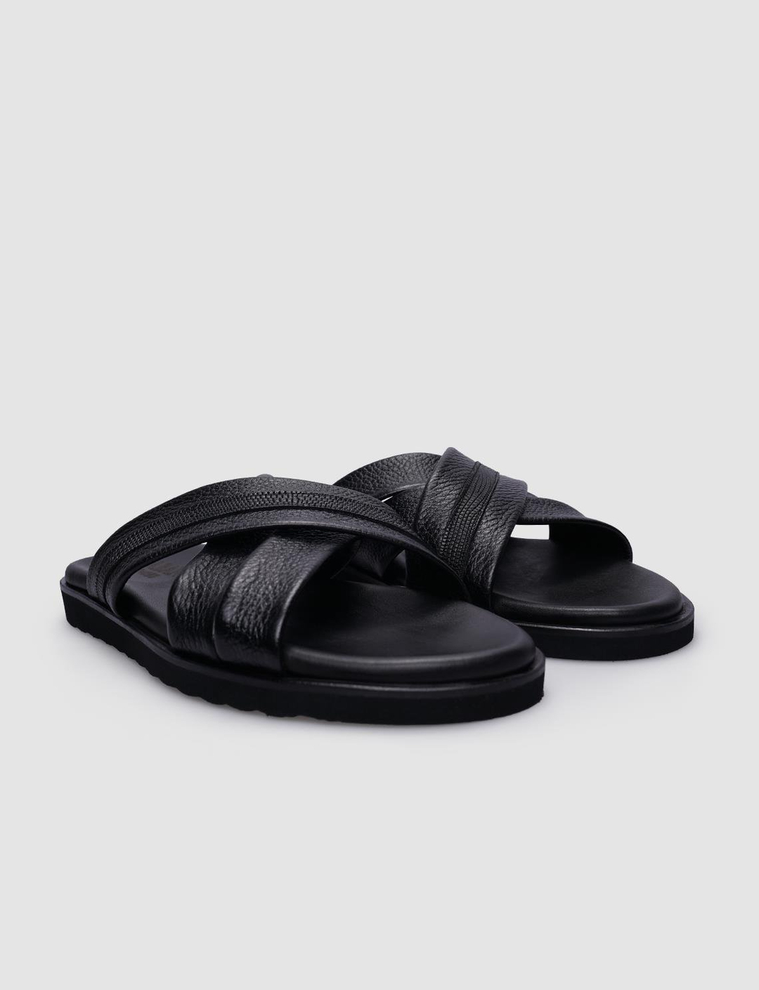 %100 Hakiki Deri Siyah Erkek Terlik