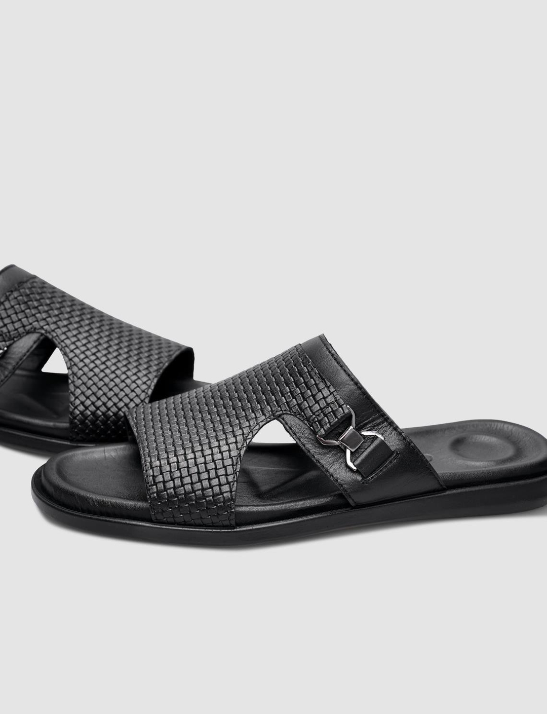 %100 Hakiki Deri Siyah Erkek Terlik