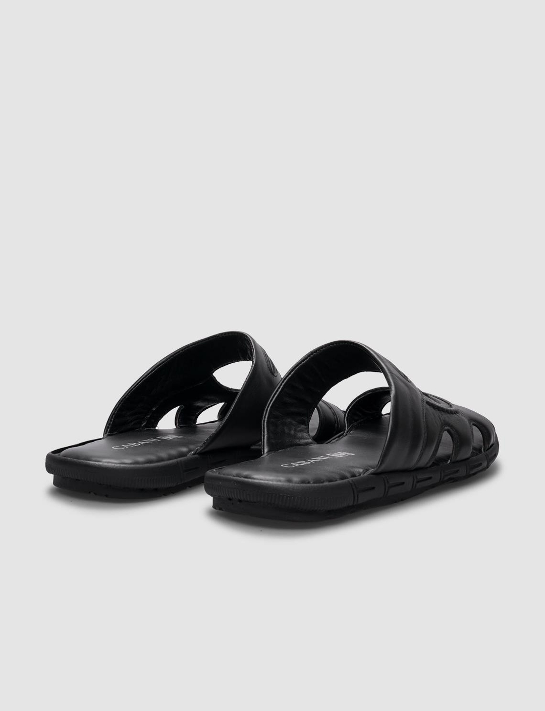 %100 Hakiki Deri Siyah Erkek Terlik