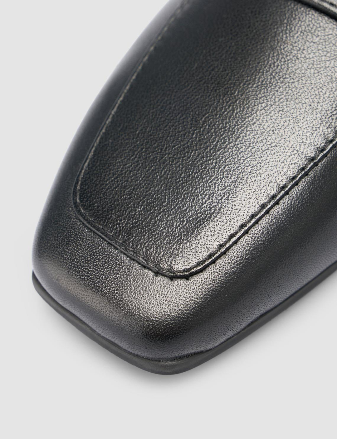 %100 Hakiki Deri Siyah Kadın Ayakkabı