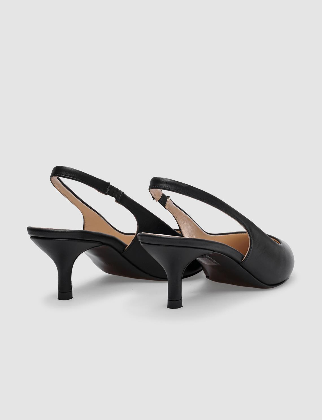 %100 Hakiki Deri Siyah Kadın Ayakkabı