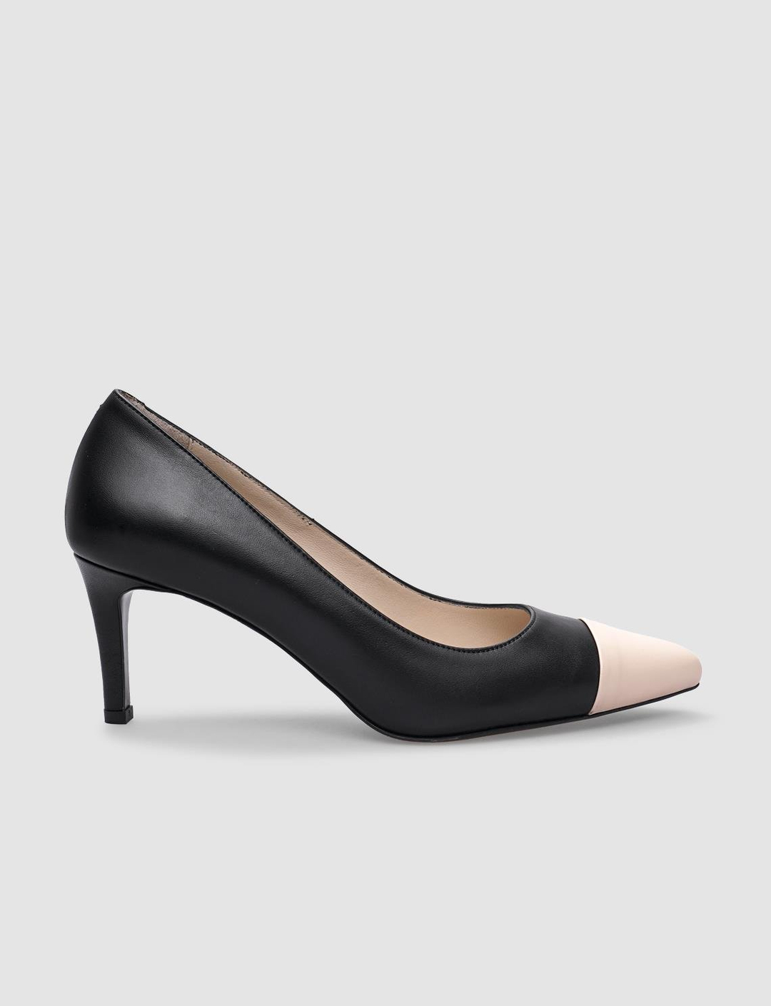 %100 Hakiki Deri Siyah Kadın Ayakkabı