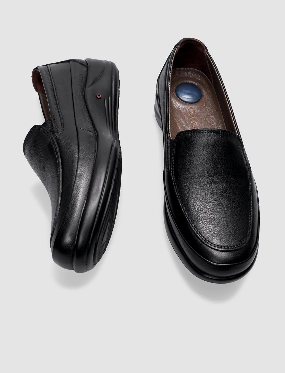 %100 Hakiki Deri Siyah Kadın Ayakkabı