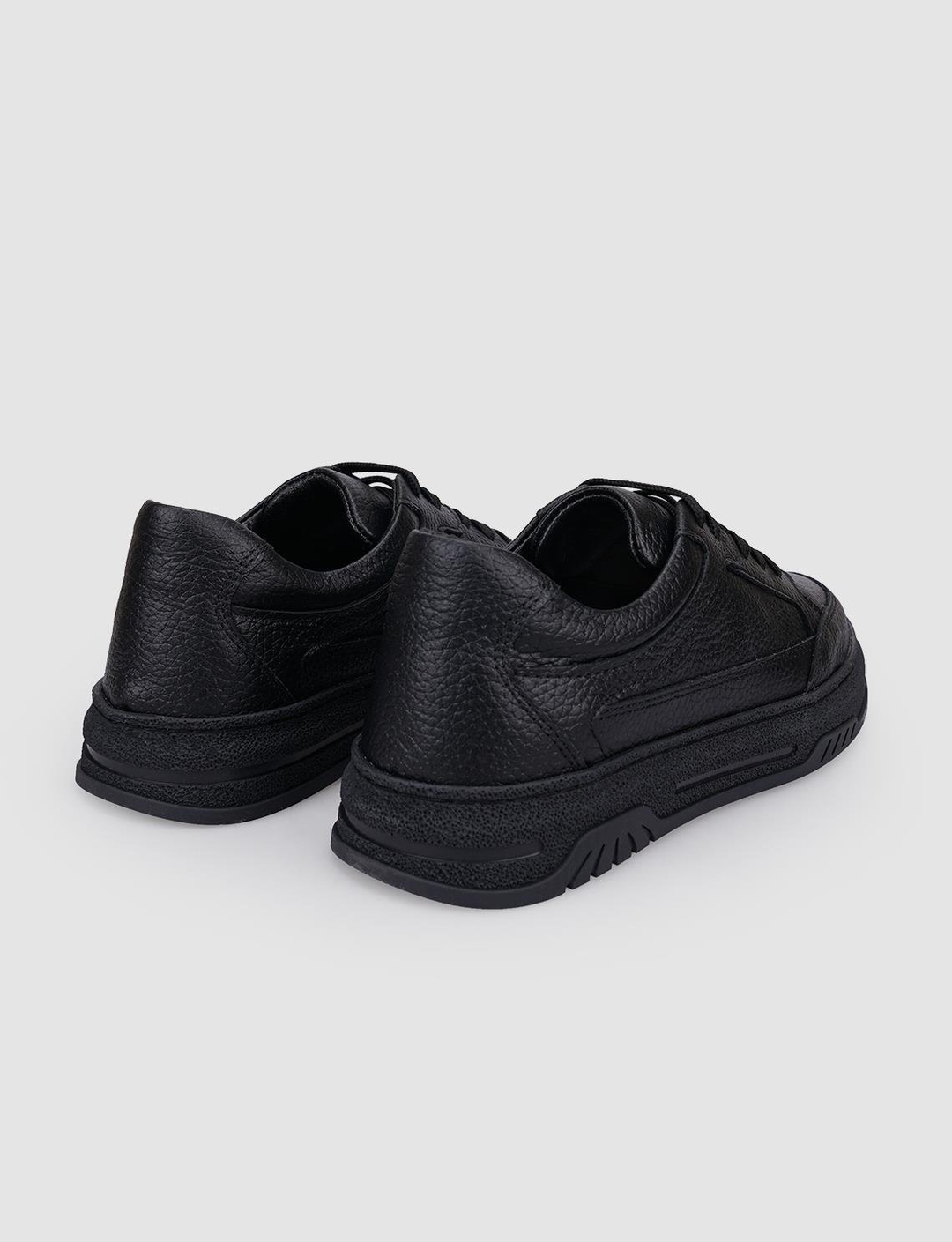 %100 Hakiki Deri Siyah Kadın Ayakkabı