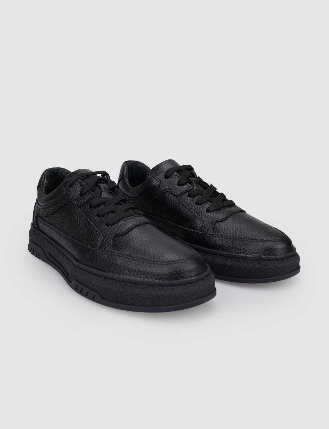 %100 Hakiki Deri Siyah Kadın Ayakkabı