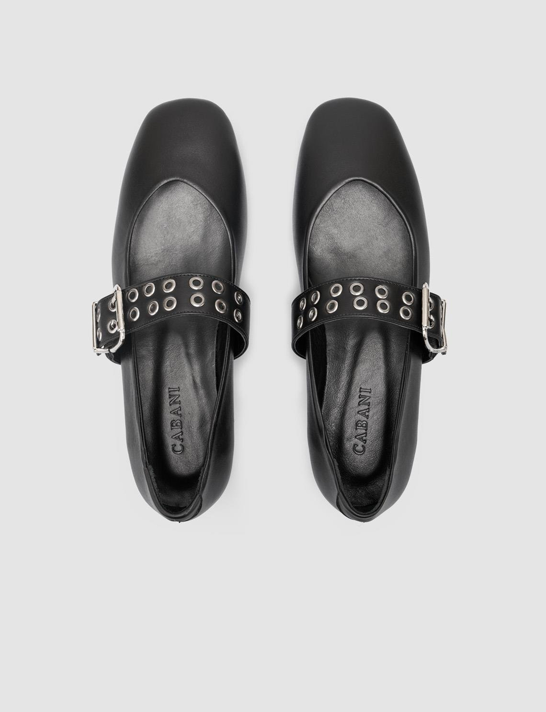 %100 Hakiki Deri Siyah Kadın Ayakkabı