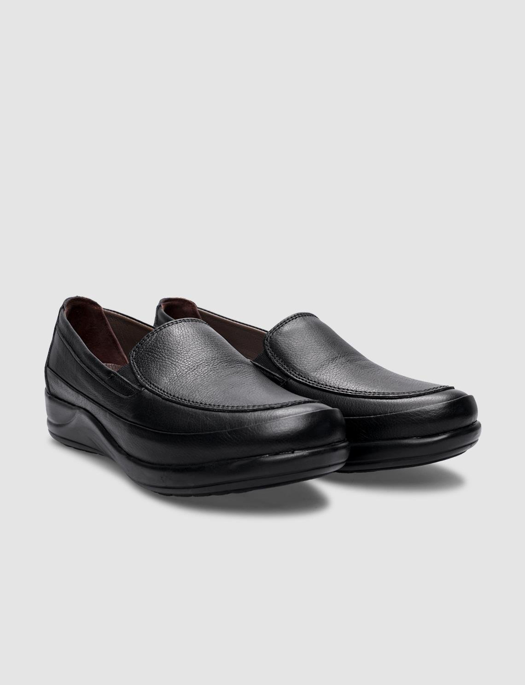 %100 Hakiki Deri Siyah Kadın Ayakkabı