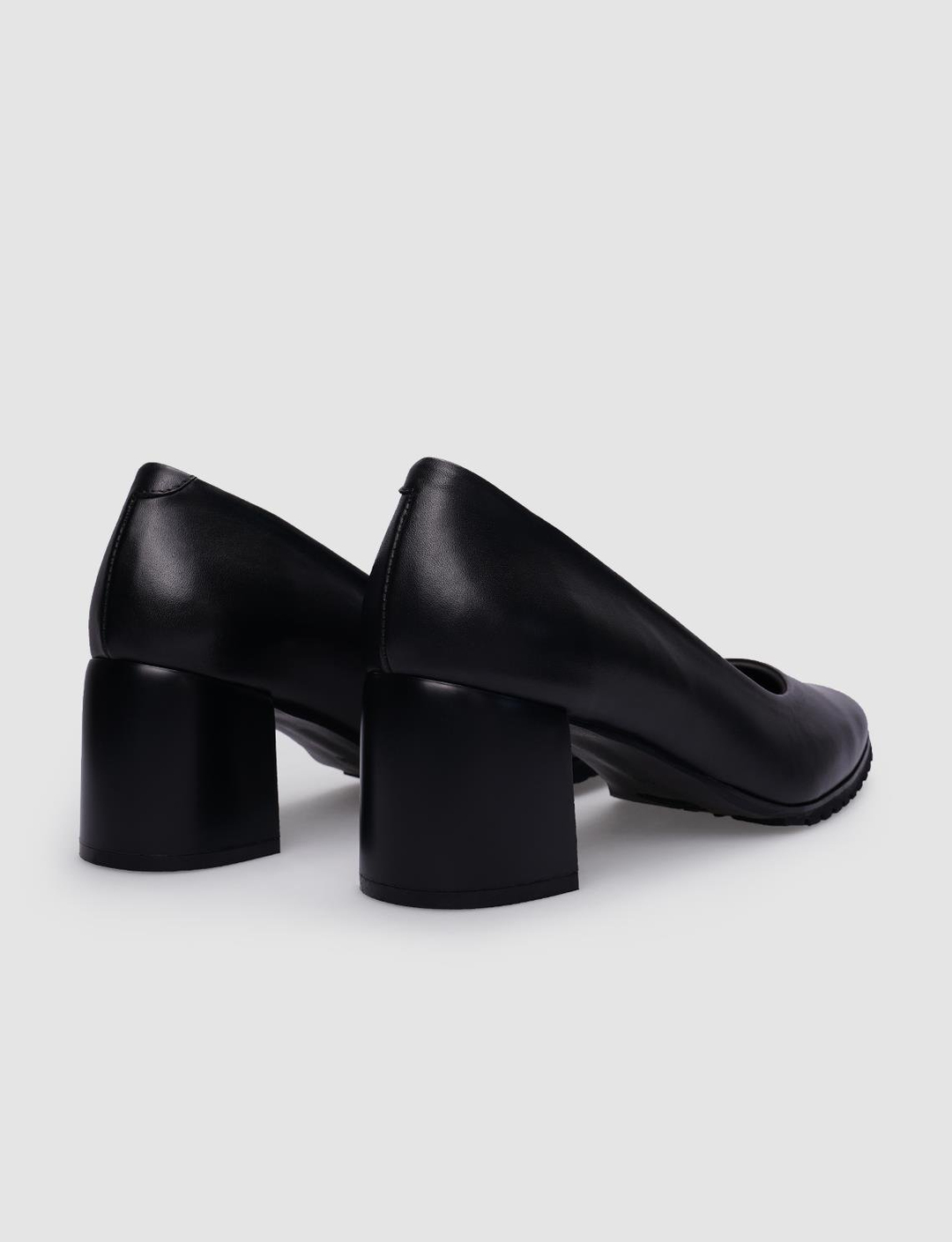 %100 Hakiki Deri Siyah Kadın Ayakkabı