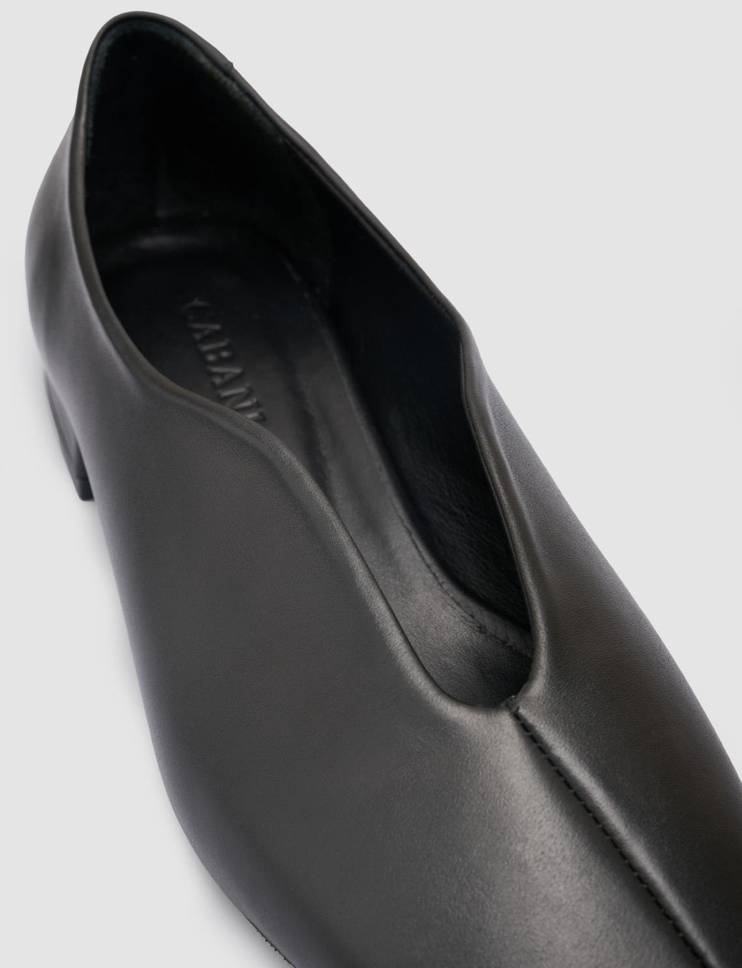 %100 Hakiki Deri Siyah Kadın Ayakkabı