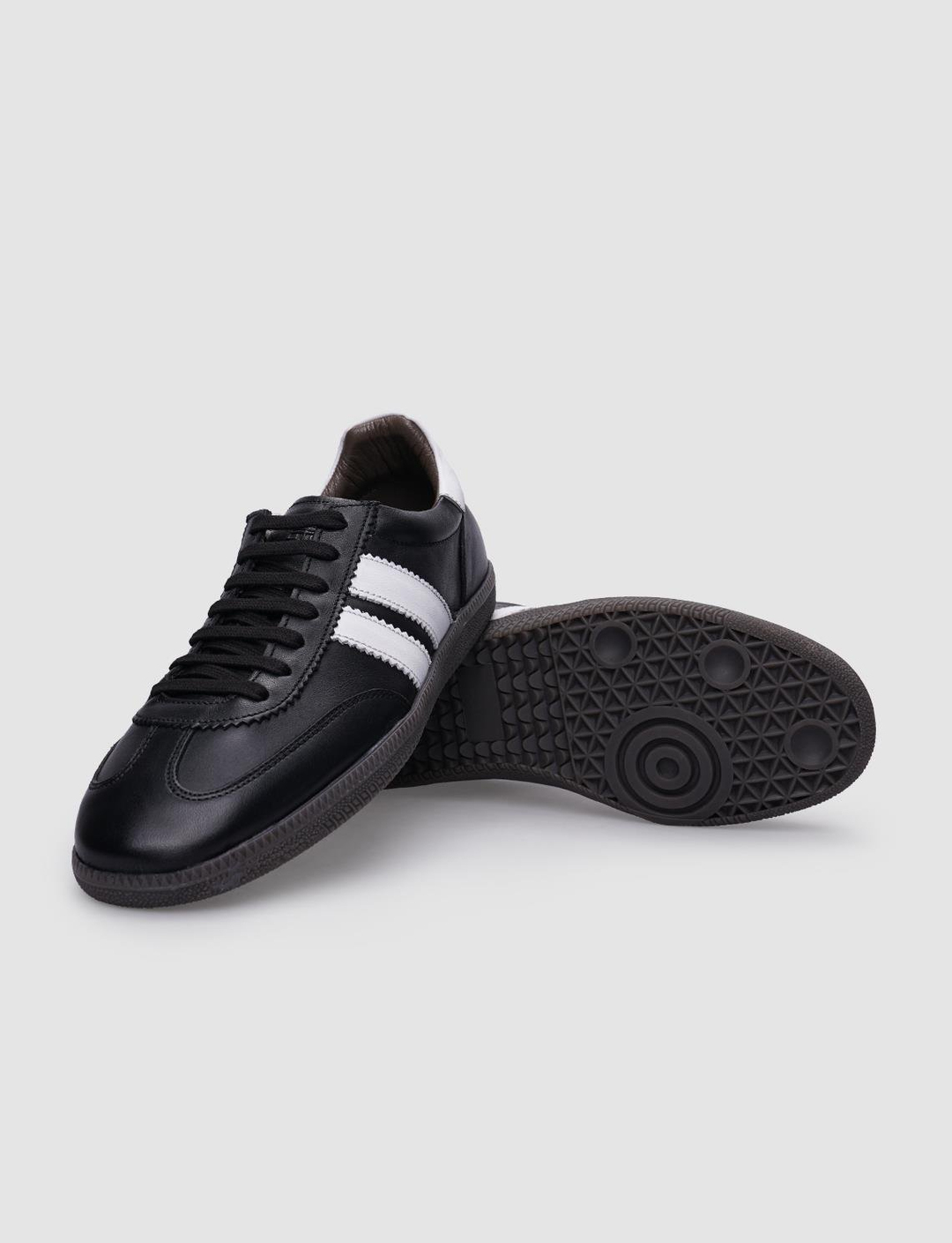 %100 Hakiki Deri Siyah Kadın Ayakkabı