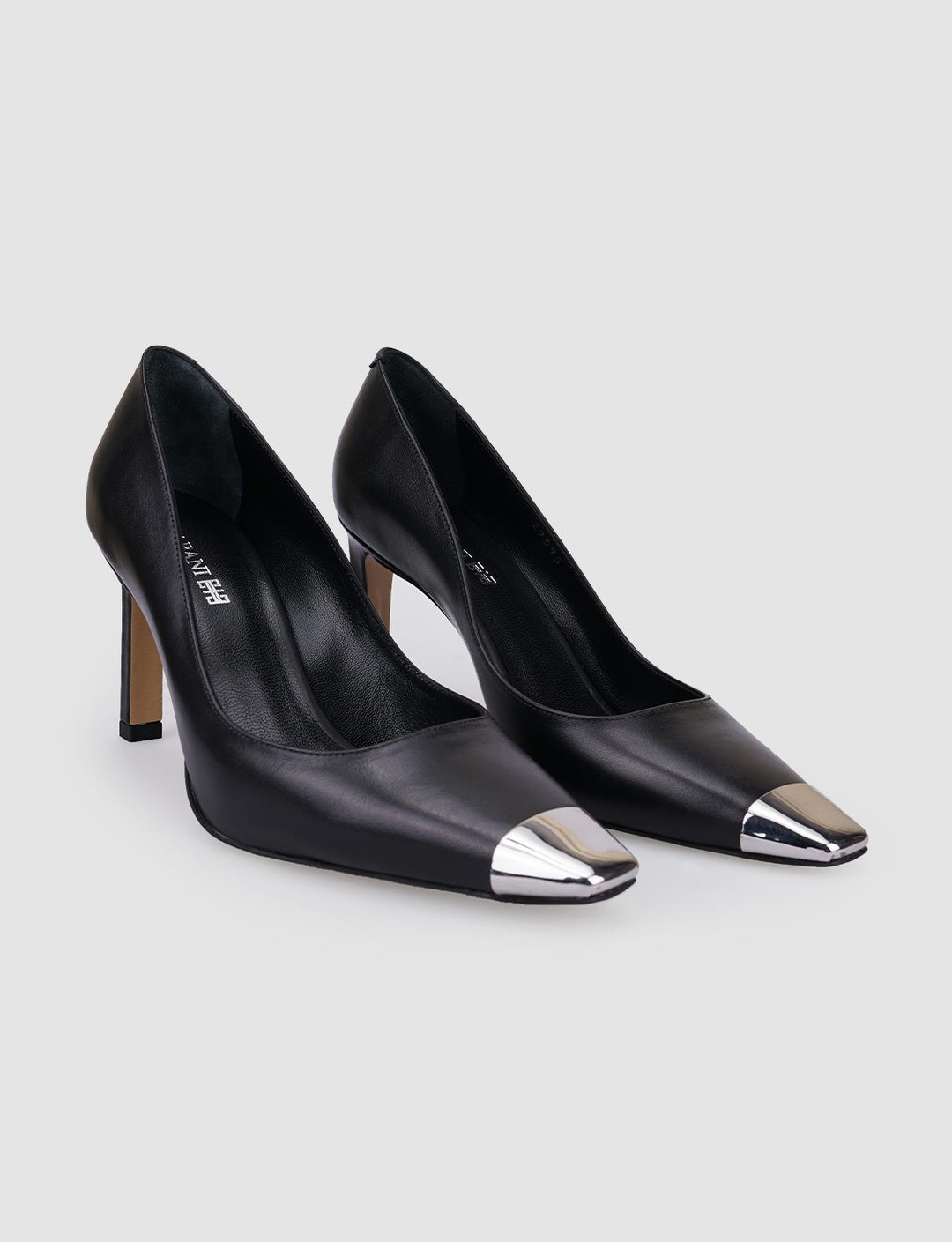 %100 Hakiki Deri Siyah Kadın Ayakkabı