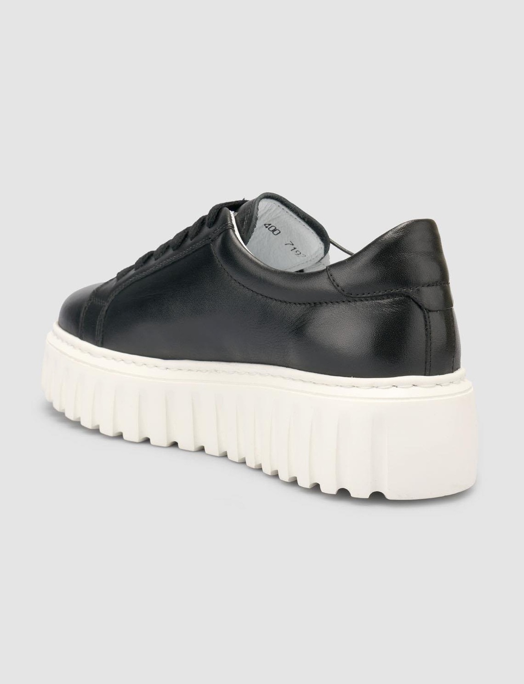 %100 Hakiki Deri Siyah Kadın Ayakkabı