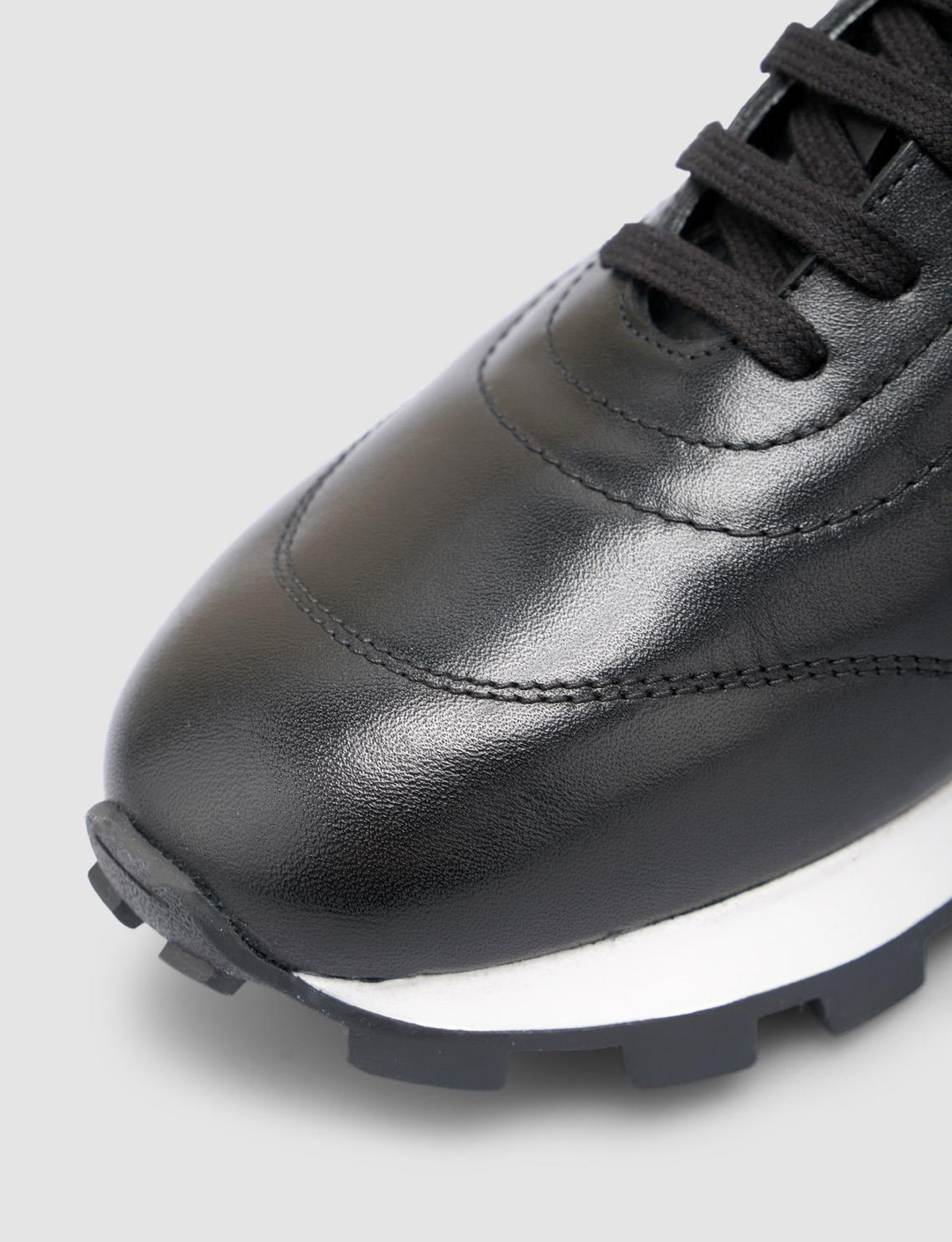 %100 Hakiki Deri Siyah Kadın Ayakkabı