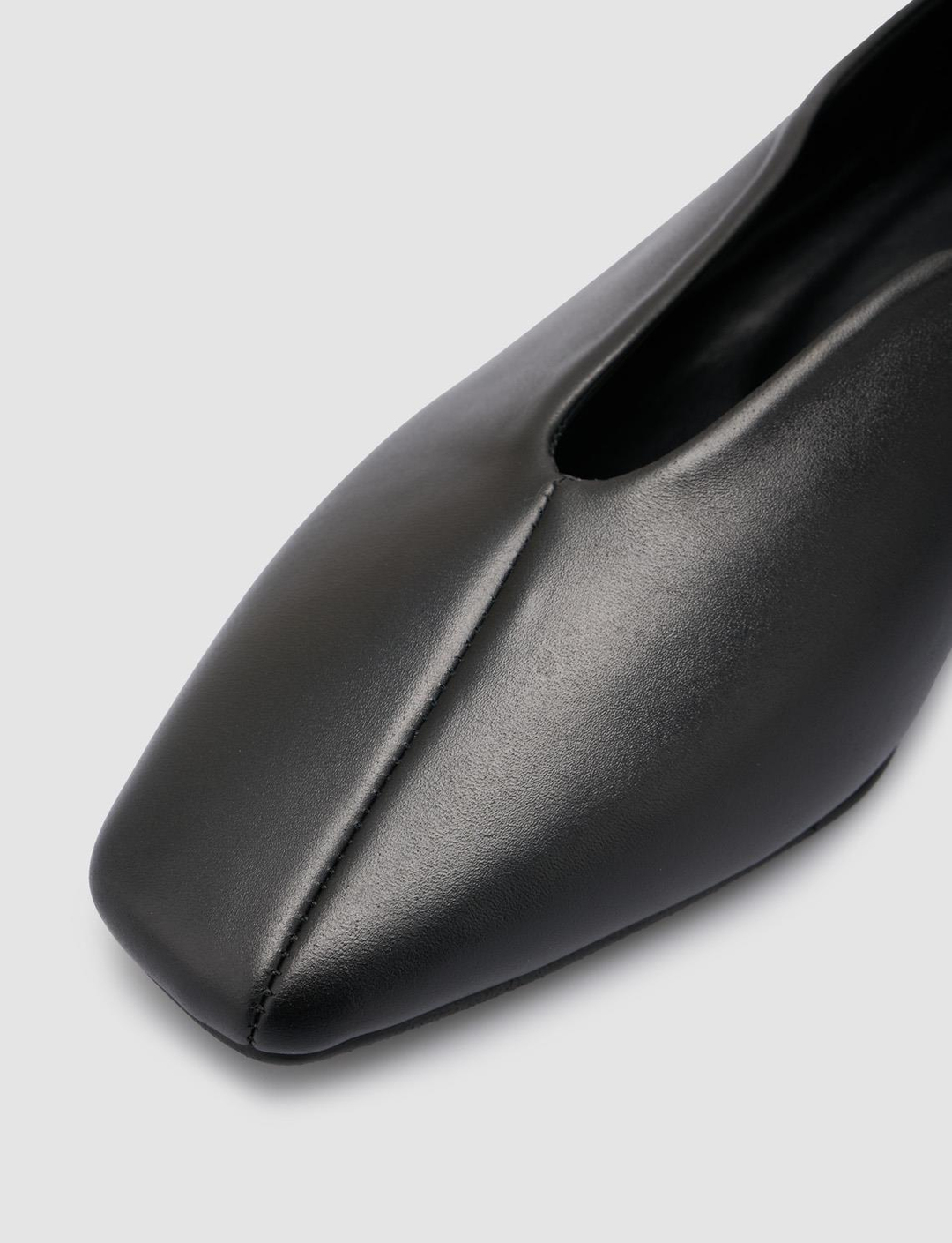 %100 Hakiki Deri Siyah Kadın Ayakkabı