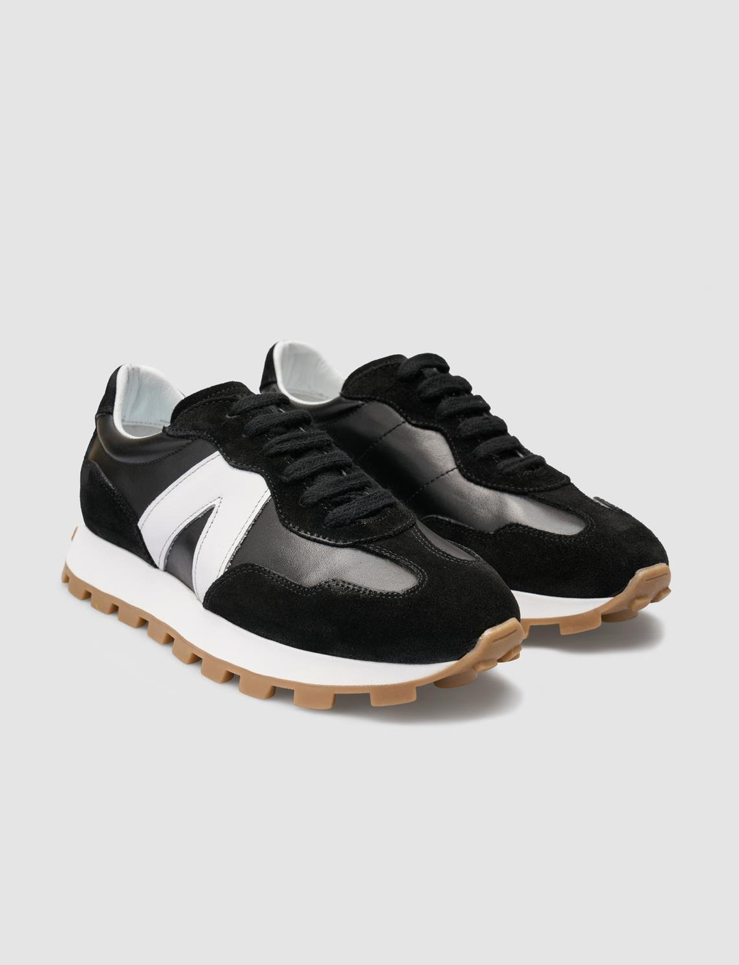 %100 Hakiki Deri Siyah Kadın Ayakkabı