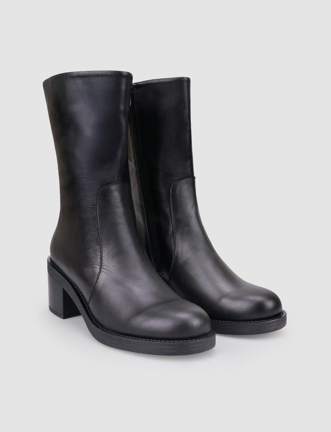%100 Hakiki Deri Siyah Kadın Bot
