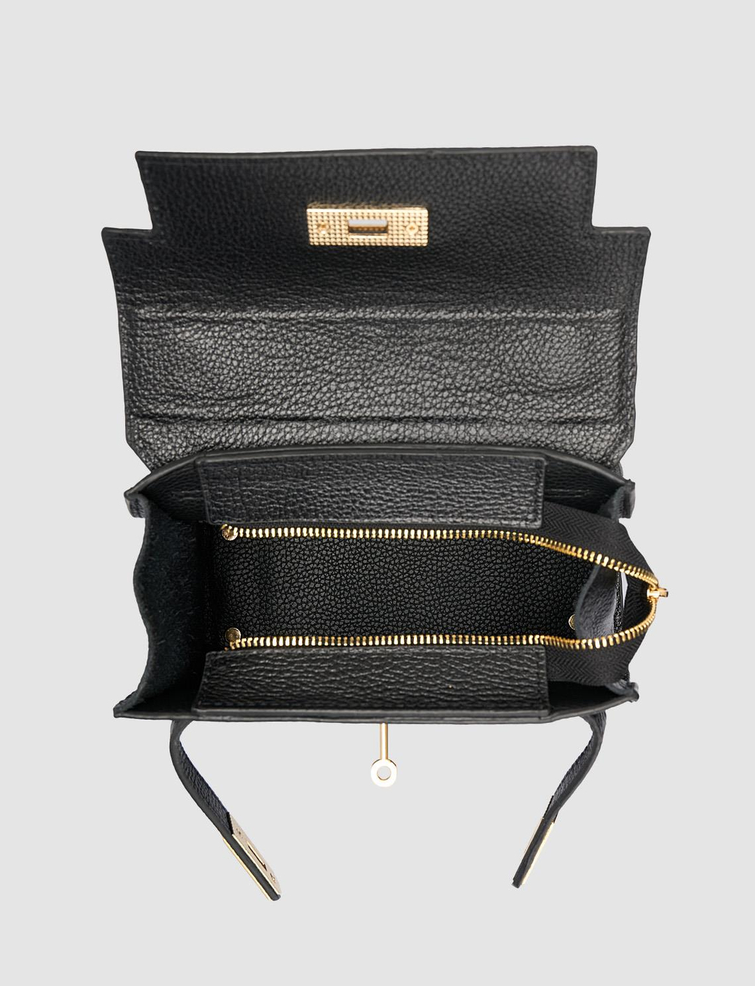 %100 Hakiki Deri Siyah Kadın Çanta