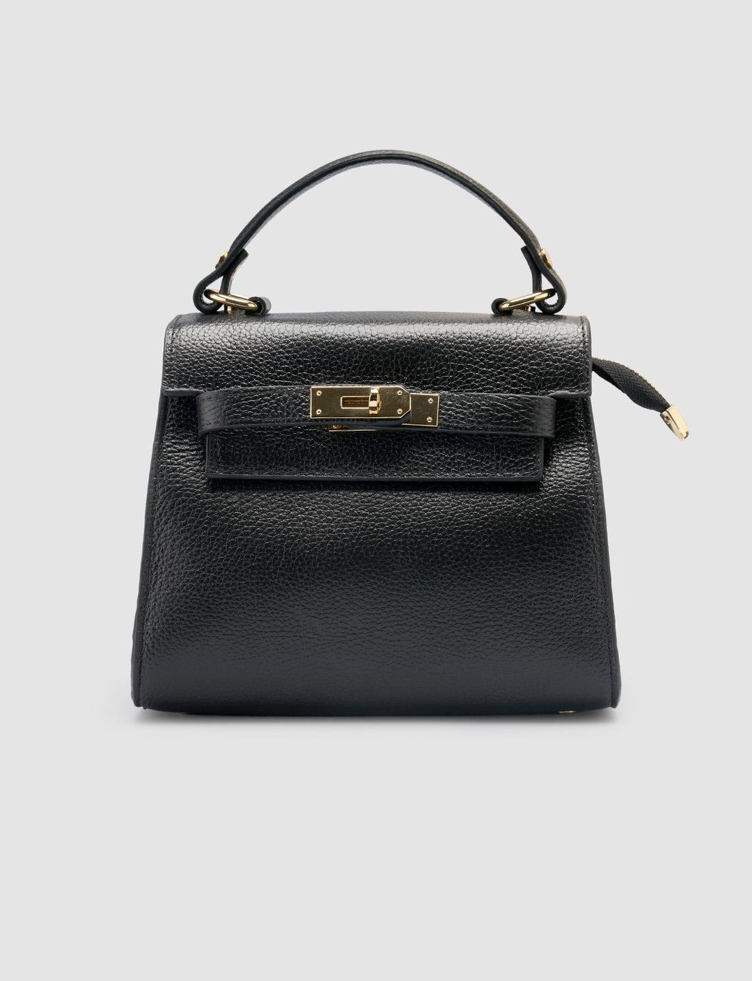 %100 Hakiki Deri Siyah Kadın Çanta