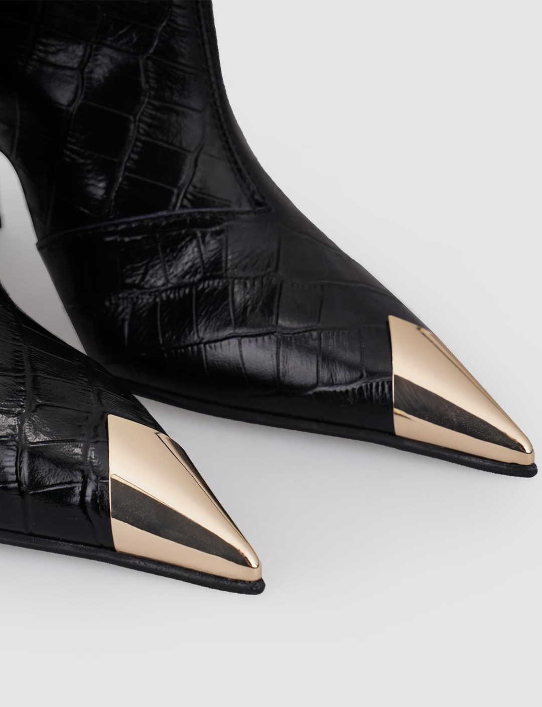 %100 Hakiki Deri Siyah Kadın Çizme