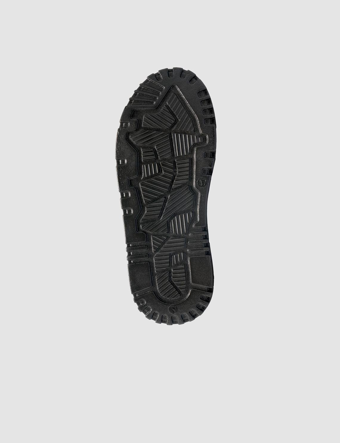 %100 Hakiki Deri Siyah Kadın Sandalet